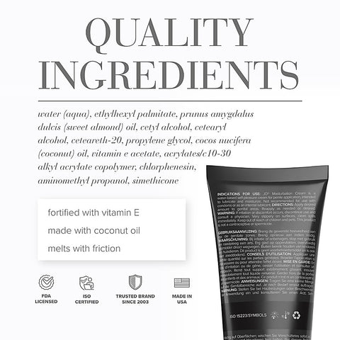 Masturbation Cream Fragrance Free by System Jo