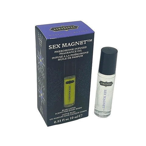 Sex Magnet Pheromone Massage Oil Blue Lotus by Kama Sutra
