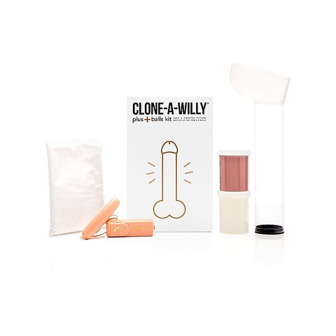 Clone A Willy Plus Balls Kit Medium Skin Tone by Empire Labs