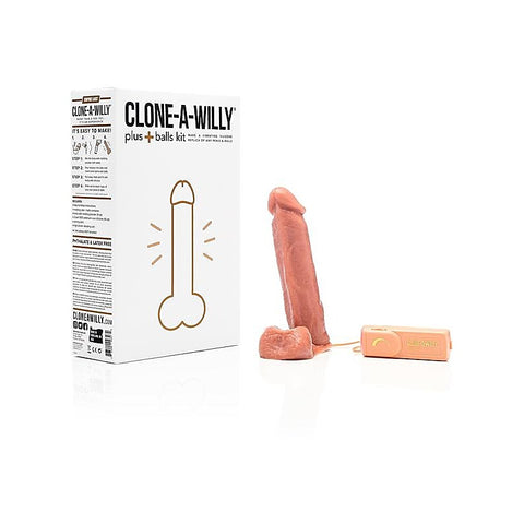 Clone A Willy Plus Balls Kit Medium Skin Tone by Empire Labs