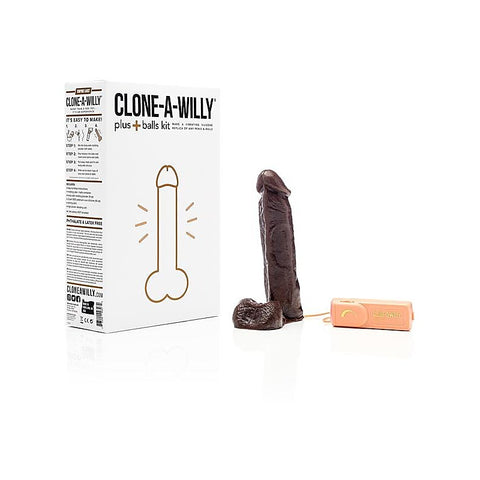 Clone A Willy Plus Balls Kit Deep Skin Tone by Empire Labs