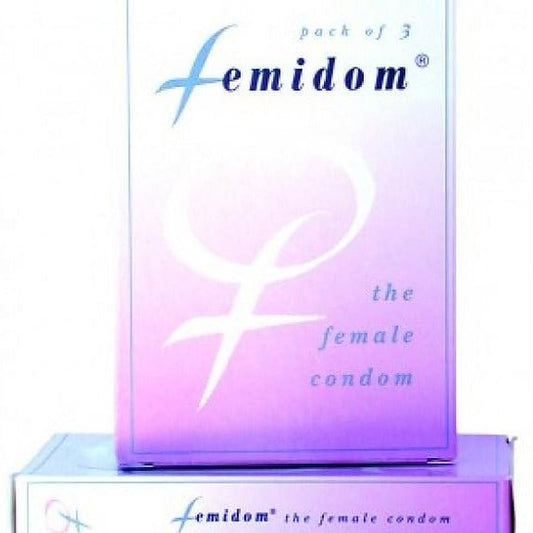 Femidom Female Condoms 3 Pack by Four Seasons