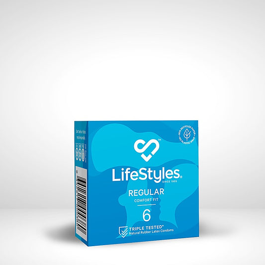Lifestyles Regular Comfort Fit Condoms by Ansell