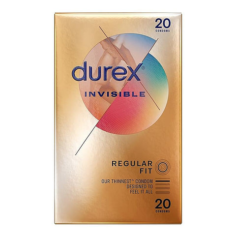 Invisible Original Fit Ultra Thin Condoms by Durex