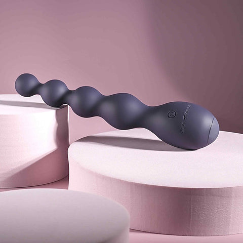 Zero Tolerance Rumpy Bumpy Vibrating Anal Bead by Evolved