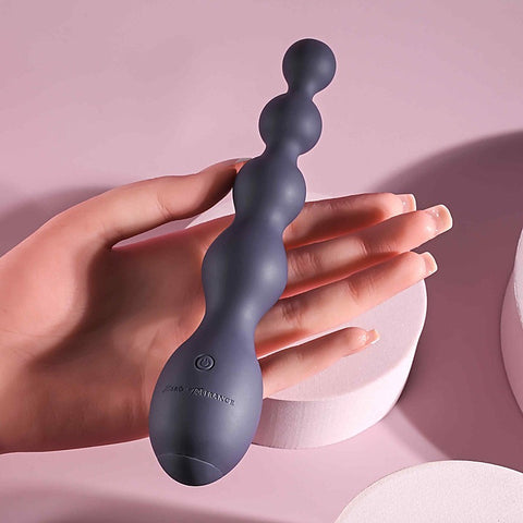 Zero Tolerance Rumpy Bumpy Vibrating Anal Bead by Evolved
