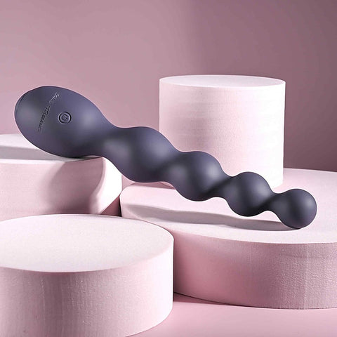 Zero Tolerance Rumpy Bumpy Vibrating Anal Bead by Evolved