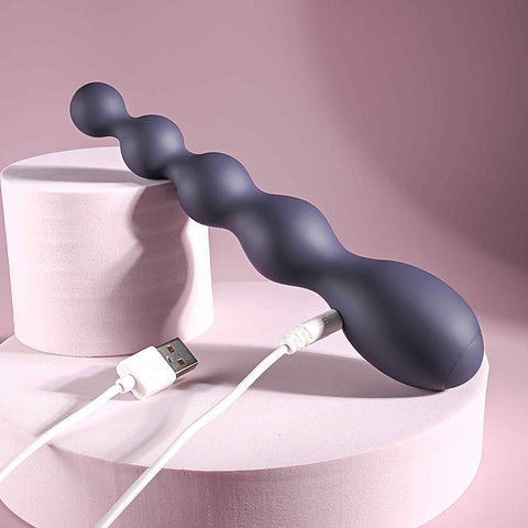 Zero Tolerance Rumpy Bumpy Vibrating Anal Bead by Evolved