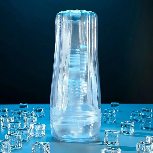 THE CLEAR CHOICE Clear Vagina Stroker by Evolved