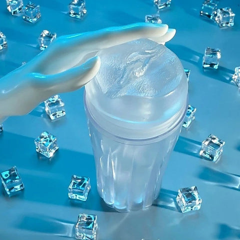 THE CLEAR CHOICE Clear Vagina Stroker by Evolved
