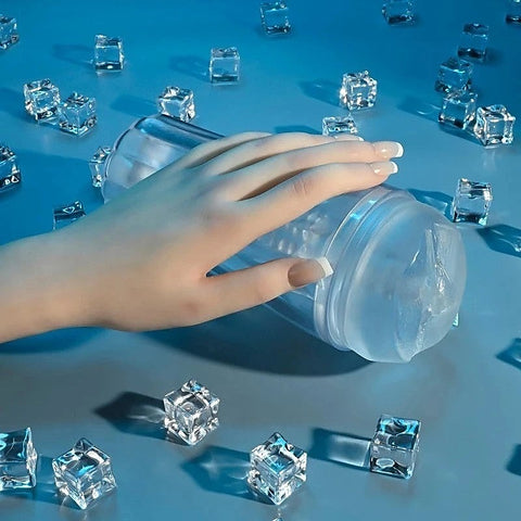 THE CLEAR CHOICE Clear Vagina Stroker by Evolved