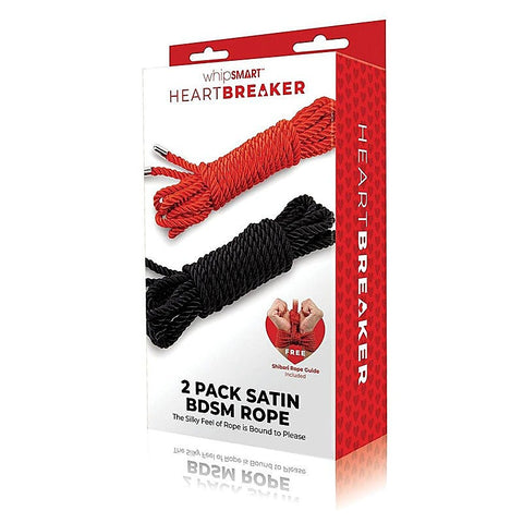 WhipSmart Heartbreaker Satin BDSM Ropes by Xgen Products