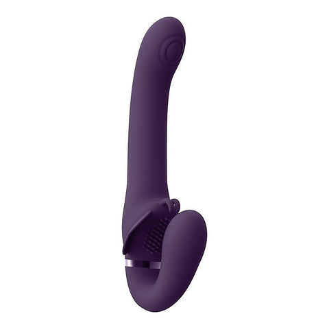 Vive SATU USB Rechargeable Strapless Strap On by Shots Toys
