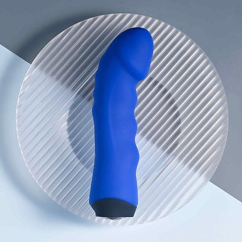 Blue Banger USB Rechargeable Vibrator by Evolved