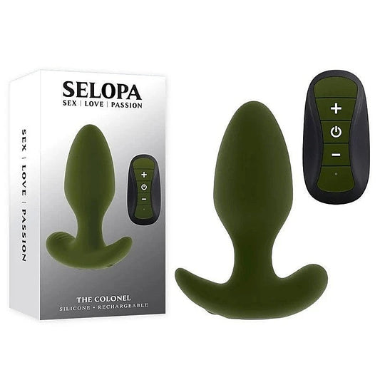 THE COLONEL USB Rechargeable Butt Plug by Evolved