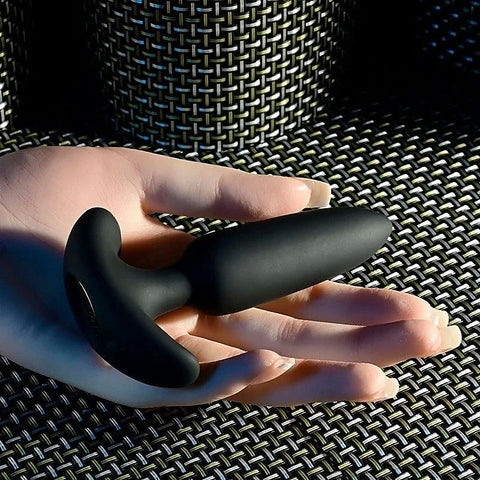 BLACK BEAUTY USB Rechargeable Vibrating Butt Plug by Evolved