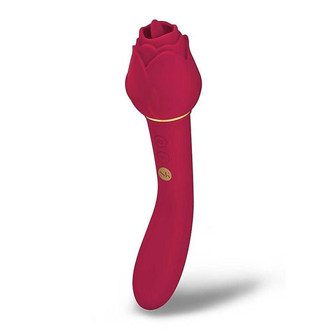 Secret Kisses ROSEGASM LINGO Dual Vibrator by Xgen Products