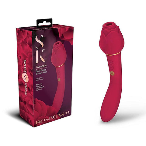 ROSEGASM TWOSOME Air Pulsation Stimulator & Vibrator