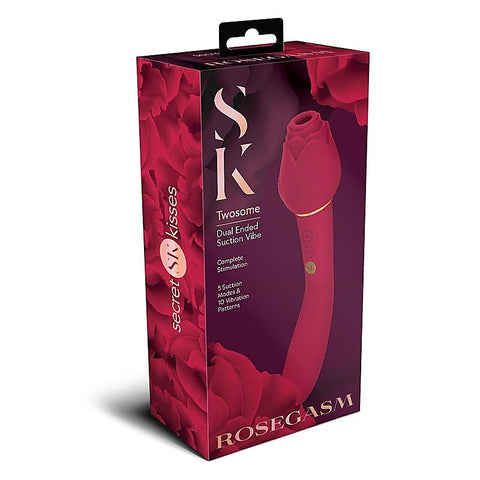ROSEGASM TWOSOME Air Pulsation Stimulator & Vibrator