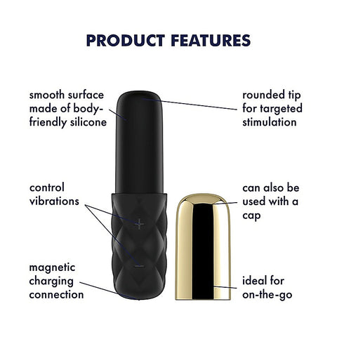 Mini Sparkling Darling Bullet Vibrator By Satisfyer