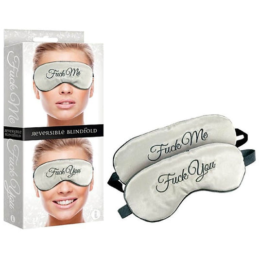 The 9's Reversible Fuck Me/Fuck You Blindfold by Icon Brands