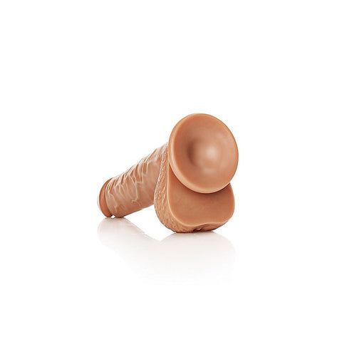 REALROCK Straight Realistic Dildo with Balls Tan