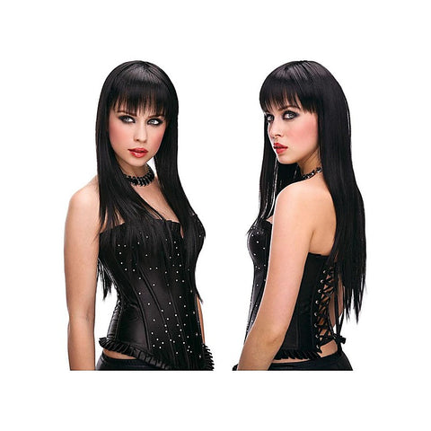 Synthetic Pleasure Wig in Amber Black by Xgen Products