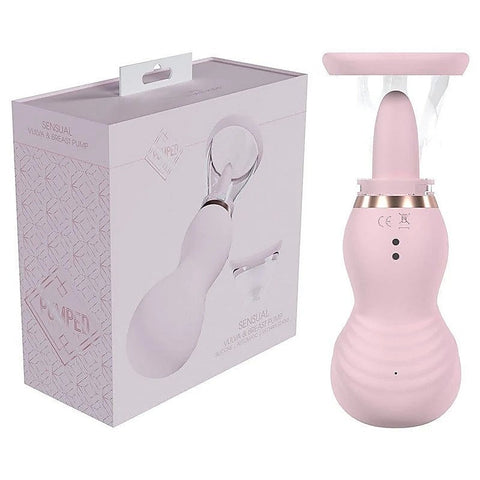 PUMPED Sensual Auto USB Rechargeable Vulva & Breast Pump