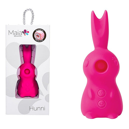 HUNNI USB Rechargeable Sucking Licking & Vibrating