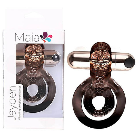 Maia Jayden USB Rechargeable Vibrating Cock & Ball Rings