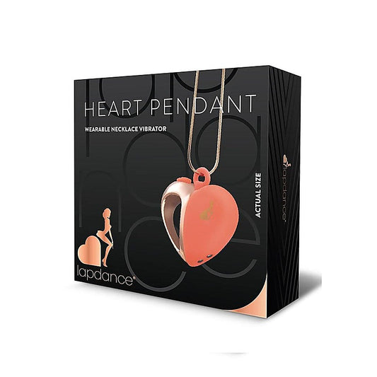 Secret Kisses LAPDANCE Heart Pendant by Xgen Products