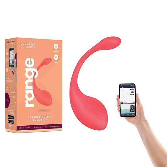 Love Distance RANGE Rechargeable Love Egg by Xgen Products