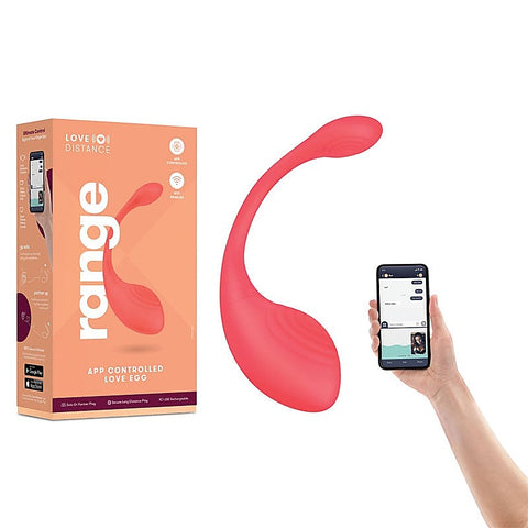 Love Distance RANGE Rechargeable Love Egg by Xgen Products