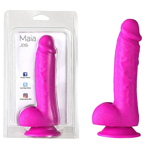 Maia Josi Super Strong Suction Base Realistic Dong