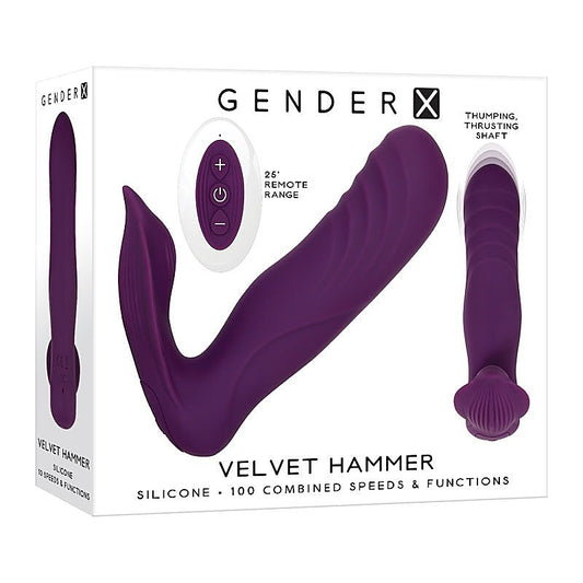 Velvet Hammer USB Rechargeable Wearable Vibe by Evolved