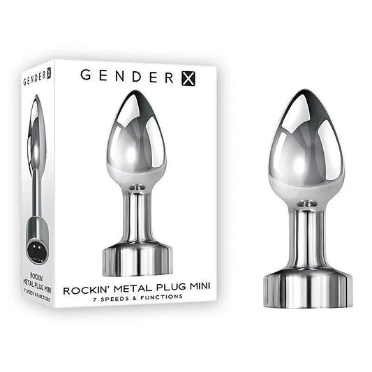 Gender X Rockin USB Rechargeable Vibrating Mini Butt Plug