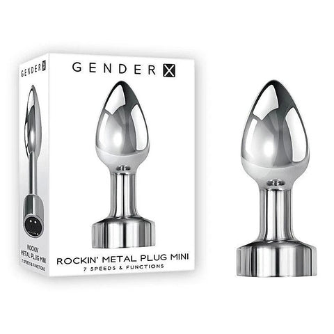 Gender X Rockin USB Rechargeable Vibrating Mini Butt Plug
