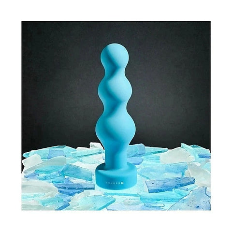 Plugged Up Vibrating Butt Plug by Gender X