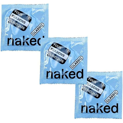 Naked Classic Bulk 144 Condoms by Four Seasons