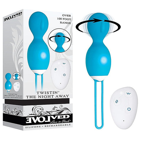 Twistin The Night Away Vibrating Kegel Exerciser by Evolved