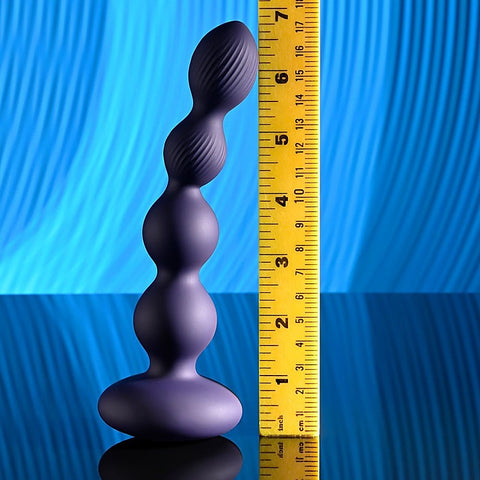Pleasure Orbit Twirling & Vibrating Anal Beads by Evolved
