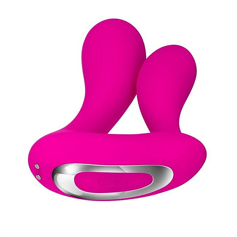 Rechargeable Dual Entry Remote Controlled Vibrator