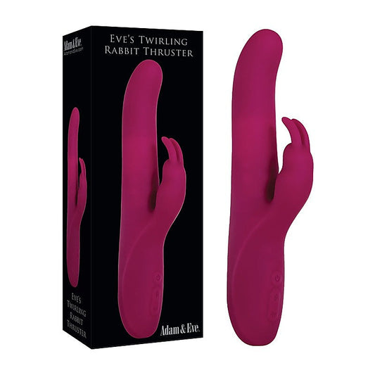 Eve's Twirling Thrusting Rabbit Vibrator by Adam & Eve