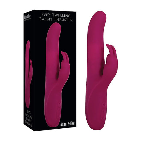 Eve's Twirling Thrusting Rabbit Vibrator by Adam & Eve
