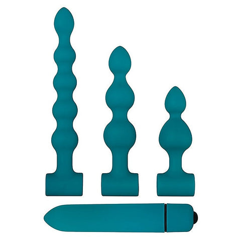 Vibrating Bumpy Anal Bead Set by Adam & Eve