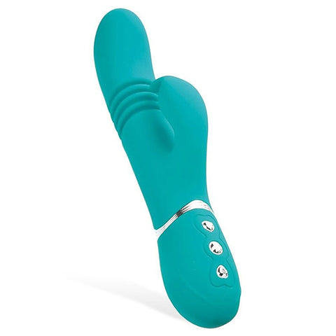 Eve's USB Rechargeable Thrusting Rabbit Vibrator