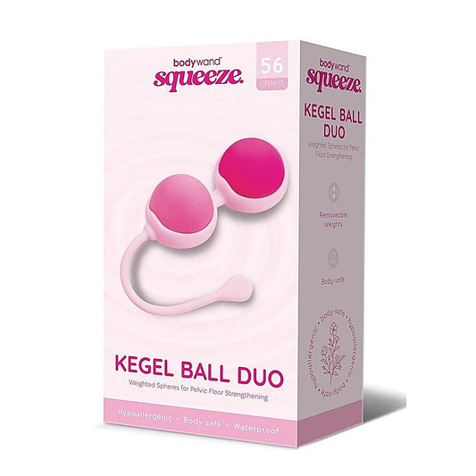 Bodywand Squeeze Weighted Kegel Ball Duo by Xgen Products