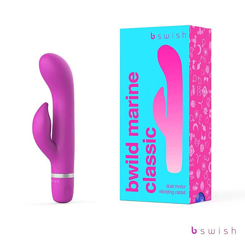 Bwild Classic Marine Vibrating Rabbit Massager by B Swish