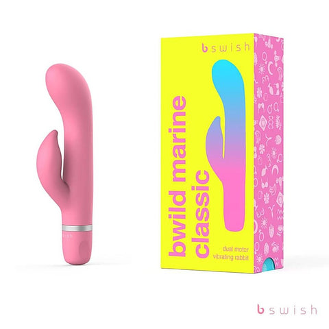 Bwild Classic Marine Vibrating Rabbit Massager by B Swish