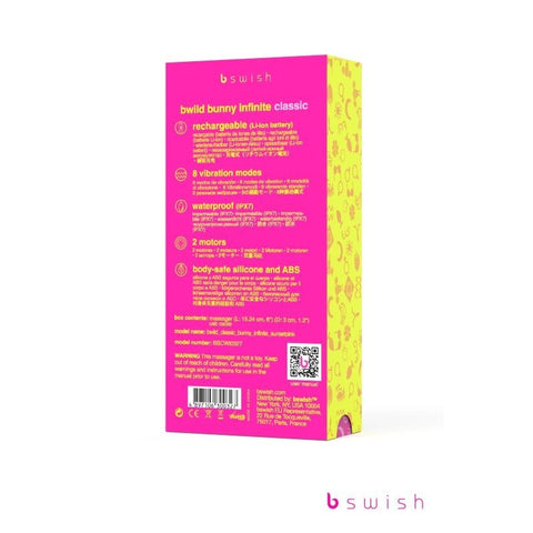 Bwild Bunny Classic Infinite Pacific Rabbit Vibrator